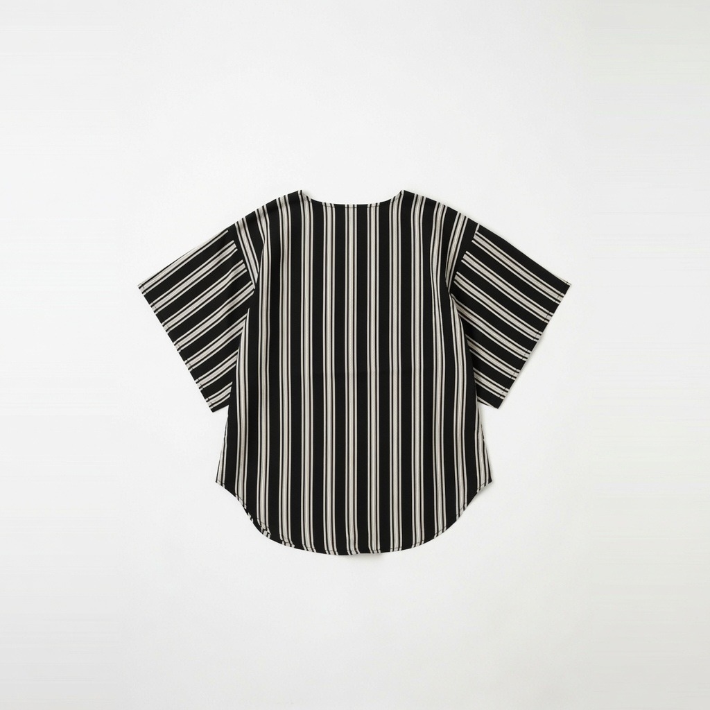 Yarn Dyed Cotton Striped Blouse 3