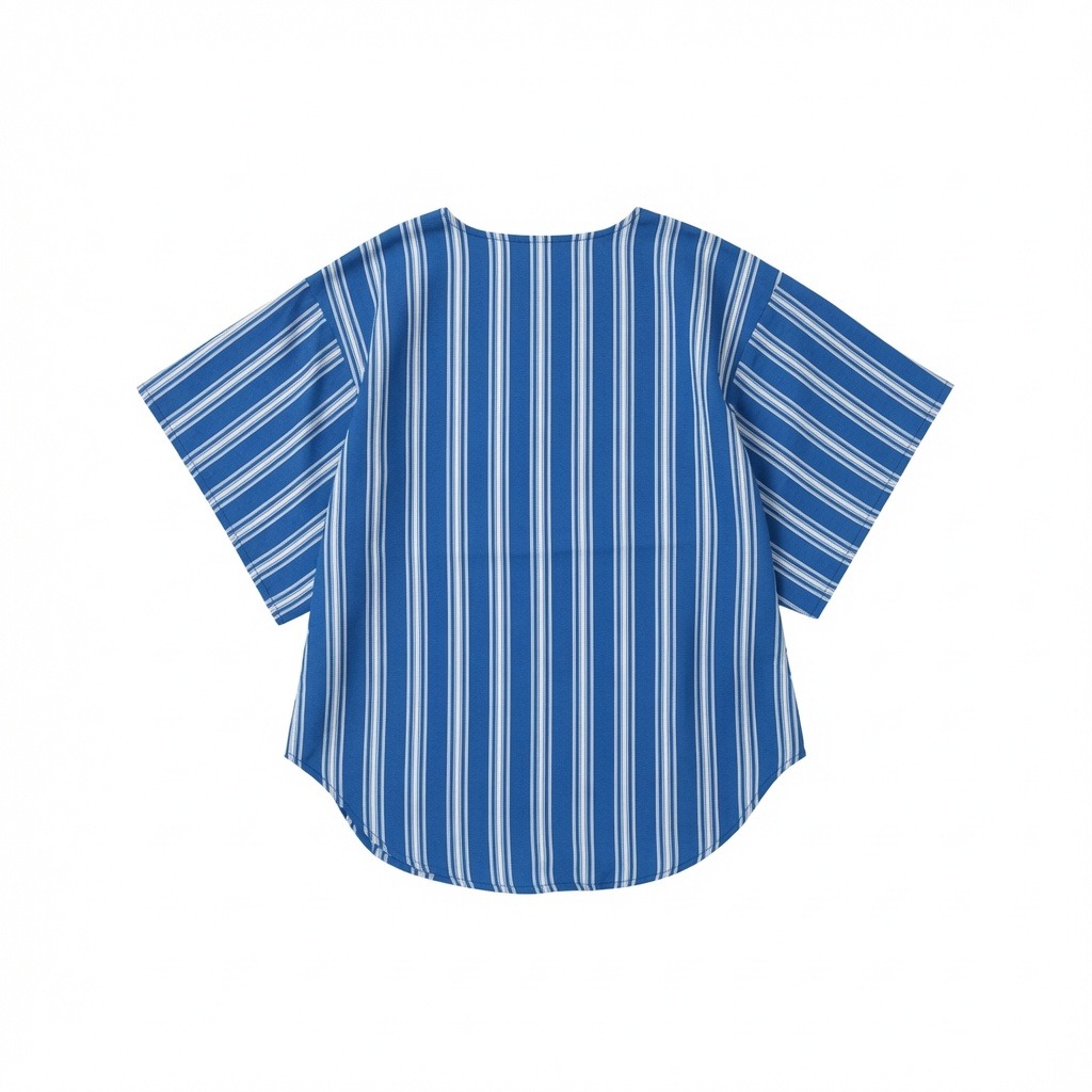 Yarn Dyed Cotton Striped Blouse